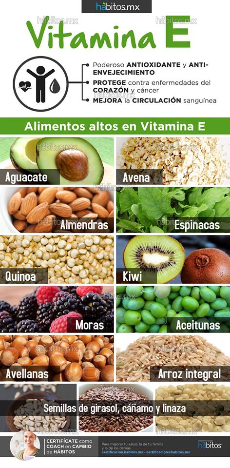 VITAMINA E Hábitos Health Coaching