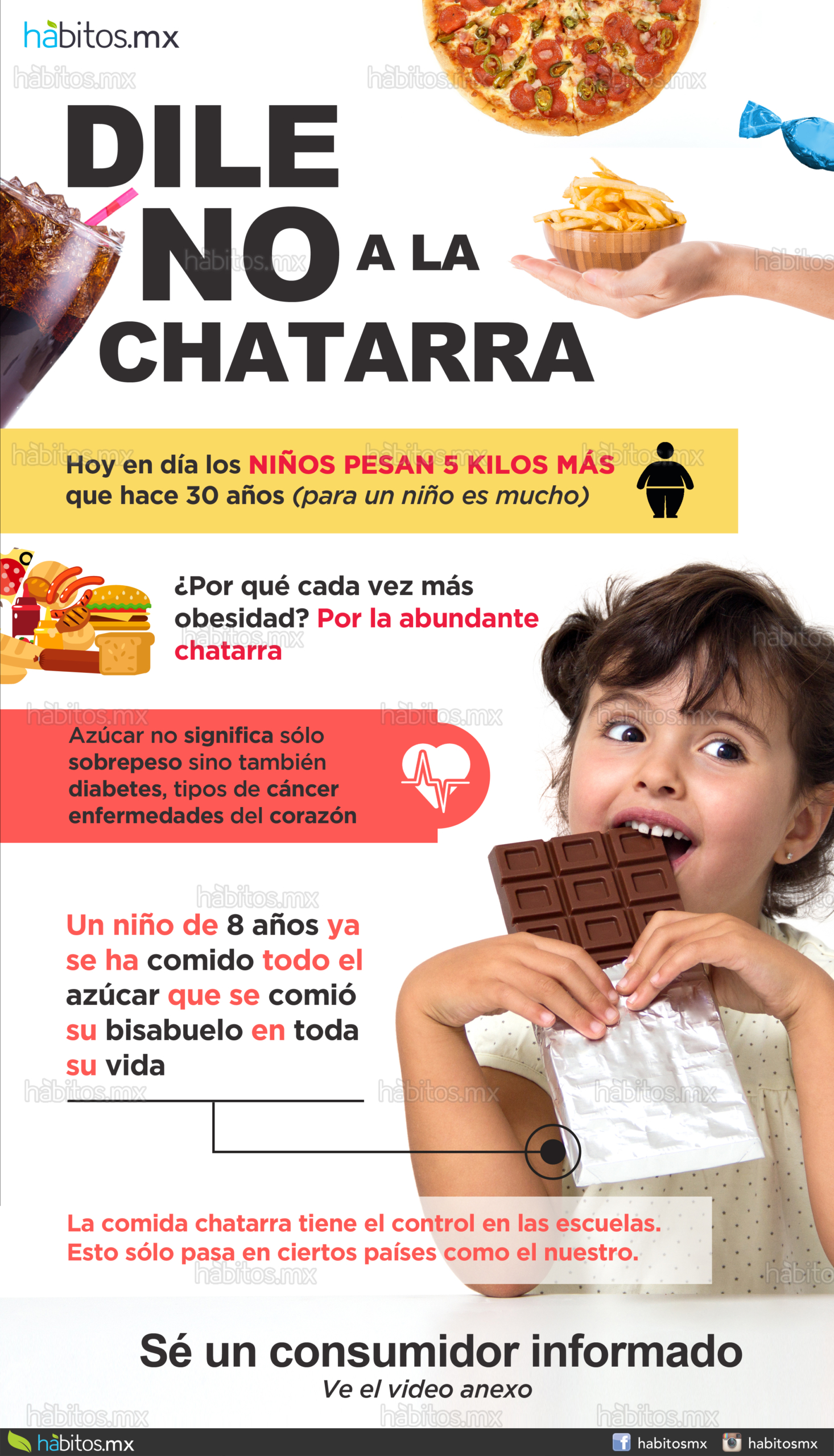 sin citas de comida chatarra