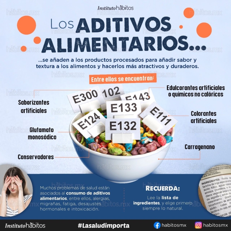 Los Aditivos Alimentarios Hábitos Health Coaching 1905